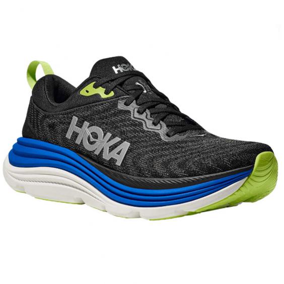 HOKA Gaviota 5 Runner Black/ Electric Cobalt (Men's)