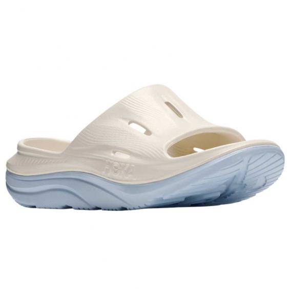 HOKA Ora Recovery Slide 3 Alabaster/ Ambient Blue (Women's) HOKA Ora Recovery Slide 3 Alabaster/ Ambient Blue (Women's)