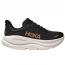 HOKA Bondi 9 Runner Black/ Rose Gold (Women's) 1