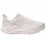 HOKA Clifton 10 Running Shoe White/ White (Women's) 1
