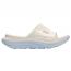 HOKA Ora Recovery Slide 3 Alabaster/ Ambient Blue (Women's) 1