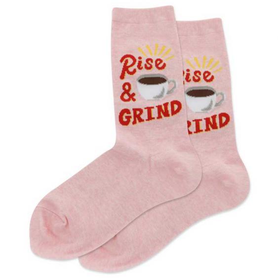Hot Sox Rise and Grind Pink Heather HSW10063 (Women's)