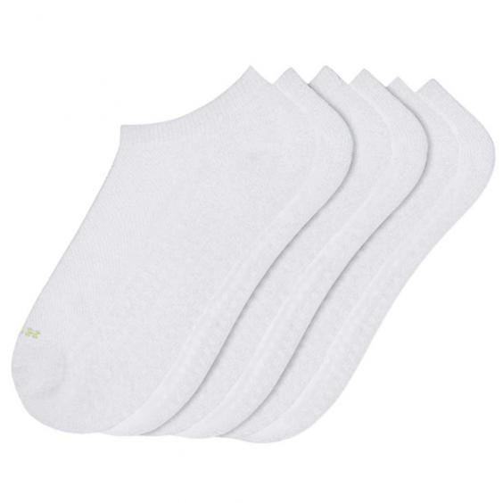 Hue Air Cushion No Shoe Socks White -3 Pair Pack (Women's)