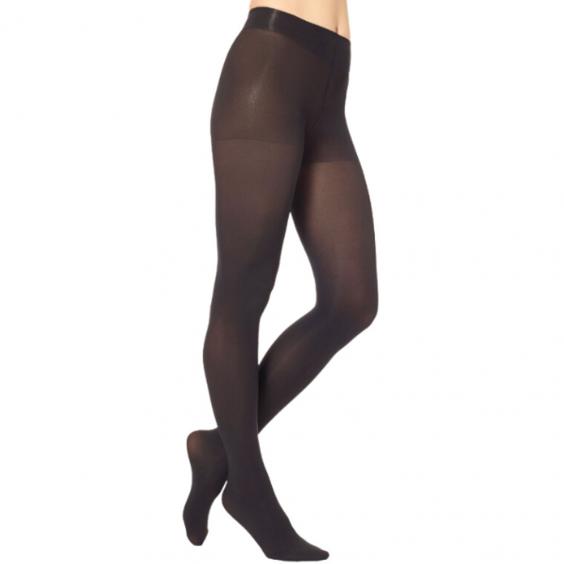 Hue Super Opaque Control Top Tight Black (Women's)