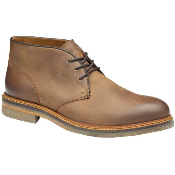 Johnston & Murphy Calder Chukka Brown Oiled (Men's)