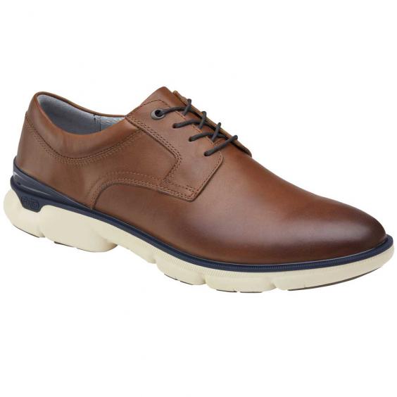 Johnston & Murphy XC4 Tanner Plain Toe Tan WP Full Grain Leather (Men's)