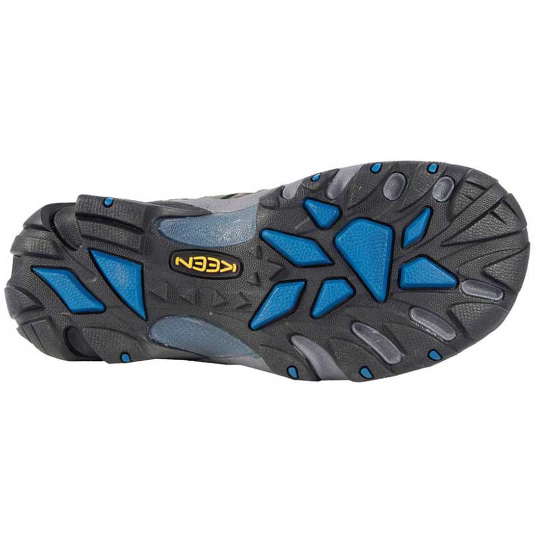 Chaussures De Randonnée Keen Voyageur Femme – US 9.5 – Gris/bleu – Occasion