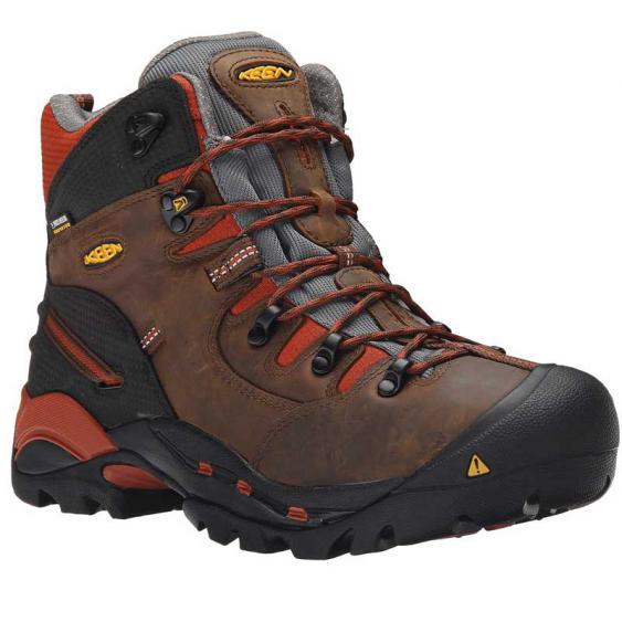 Keen Utility Pittsburgh 6'' Soft Toe Cascade Brown/Bombay Brown 1009709 (Men's)