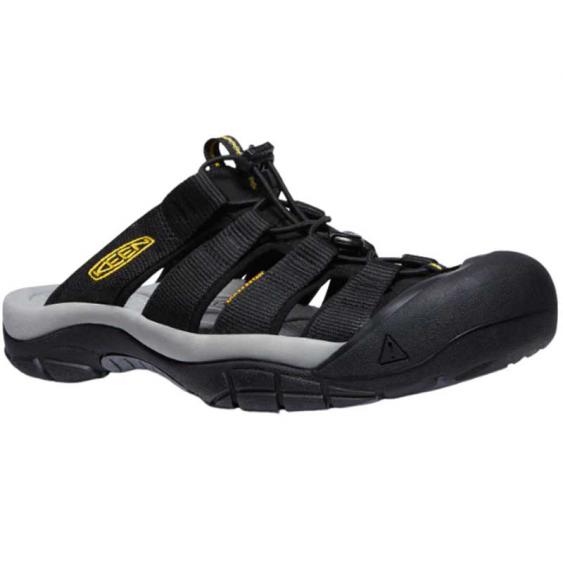 Keen Footwear Newport Slide Black/Keen Yellow 1027302 (Men's)