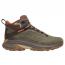 Merrell Moab Speed 2 Leather Mid WP Hiker Olive (Men's) 1