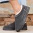 Minnetonka Neva Slipper Charcoal (Women's) 5