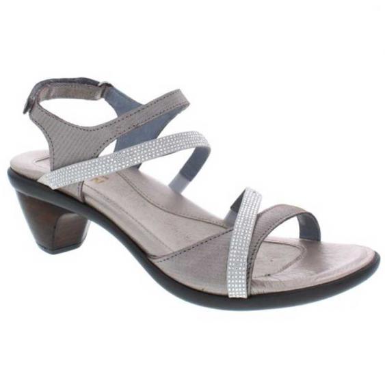 Naot Innovate Silver Threads/ Beige/ Clear (Women's)