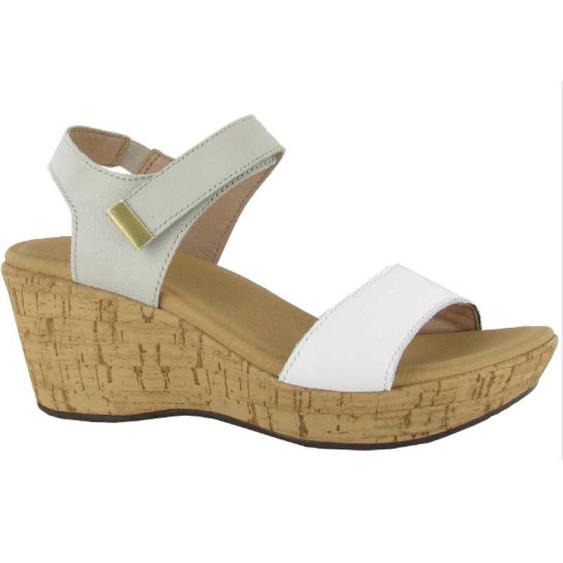 Naot Summer Soft White Leather/ Soft Ivory Leather (Women's)