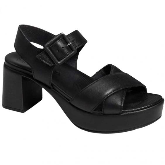 Naot Elite Platform Sandal Shiny Black (Women's)