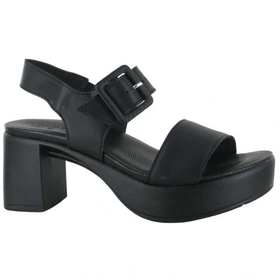 Naot Glamour Platform Sandal Jet Black (Women's)