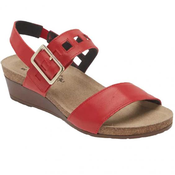Naot Dynasty Wedge Sandal Kiss Red (Women's)