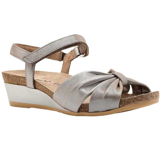 Naot Madame Wedge Sandal Silver Threads (Women's)