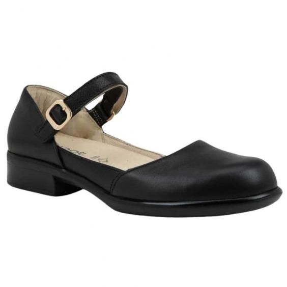 Naot Amihan Water Resistant Black Leather (Women's)