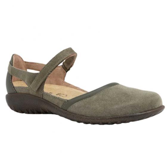 Naot Tekapo Hunter Green Suede/ Green Soft Leather (Women's) Naot Tekapo Hunter Green Suede/ Green Soft Leather (Women's)