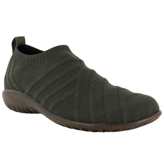 Naot Okahu Slip-On Olive/ Gold Sparkle Knit (Women's)