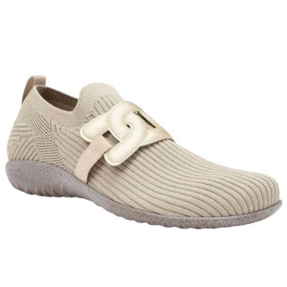 Naot Picton Slip-On Almond w/ Gold Knit (Women's) Naot Picton Slip-On Almond w/ Gold Knit (Women's)