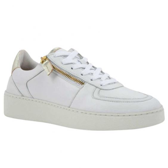 Naot Newbury Sneaker White/ Gold Combo (Women's)