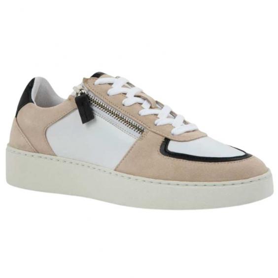 Naot Newbury Sneaker Almond/ White/ Black Combo (Women's) Naot Newbury Sneaker Almond/ White/ Black Combo (Women's)