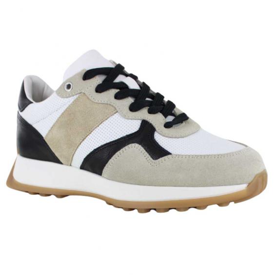Naot Sunset Sneaker Gray/ Neutral/ Black Combo w/ Black Laces (Women's) Naot Sunset Sneaker Gray/ Neutral/ Black Combo w/ Black Laces (Women's)
