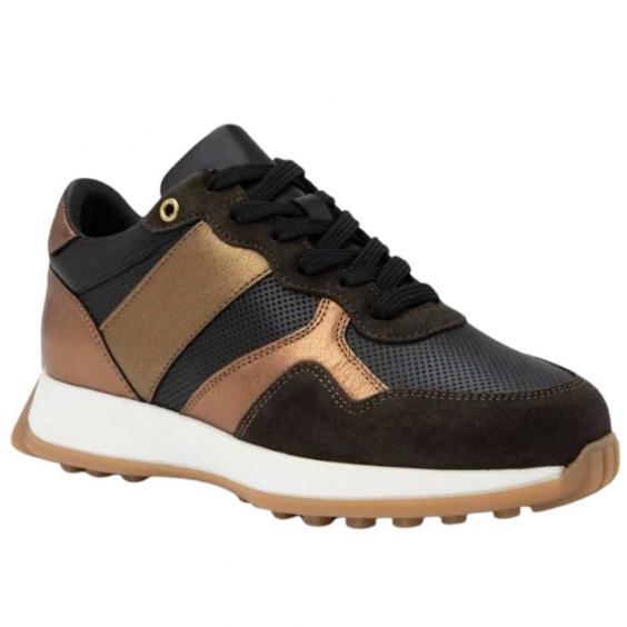 Naot Sunset Sneaker Black/ Copper Combo w/ Black Laces (Women's) Naot Sunset Sneaker Black/ Copper Combo w/ Black Laces (Women's)