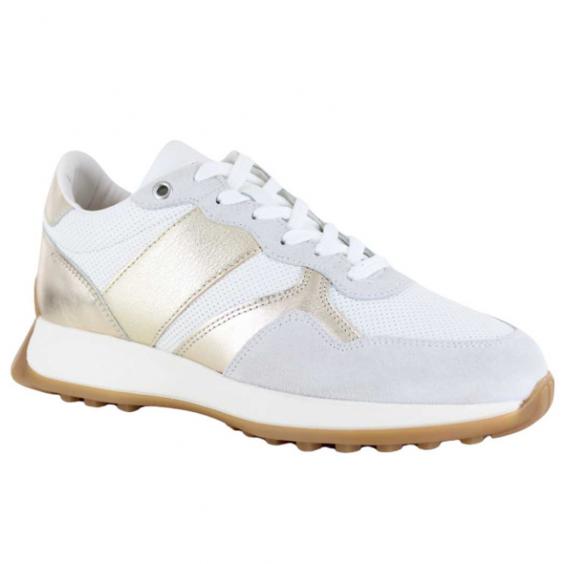 Naot Sunset Sneaker White/ Gold/ Rose Gold Combo w/ White Laces (Women's) Naot Sunset Sneaker White/ Gold/ Rose Gold Combo w/ White Laces (Women's)