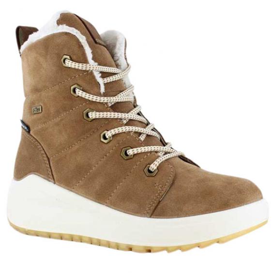 Naot Turner Winter Boot Brown w/ White (Women's)
