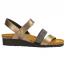 Naot Krista Sandal Pewter Leather/ Metal Leather with Silver (Women's) 1