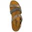 Naot Krista Sandal Pewter Leather/ Metal Leather with Silver (Women's) 2