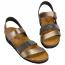 Naot Krista Sandal Pewter Leather/ Metal Leather with Silver (Women's) 4
