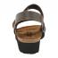 Naot Krista Sandal Pewter Leather/ Metal Leather with Silver (Women's) 5