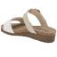 Naot Anabel Slide Wedge Sandal White Leather/ Soft Ivory Leather (Women's) 2