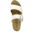 Naot Magic Wedge Slide Ivory Crinkle Patent (Women's) 2