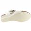 Naot Magic Wedge Slide Ivory Crinkle Patent (Women's) 3