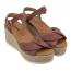 Naot Marbella Wedge Sandal Rose Suede (Women's) 4