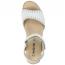 Naot Blanes Wedge Sandal White Leather (Women's) 2