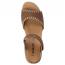 Naot Blanes Wedge Sandal Latte Brown Leather (Women's) 2