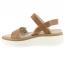 Naot Meringue Platform Sandal Latte Brown/ Camel Sole (Women's) 2