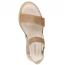 Naot Meringue Platform Sandal Latte Brown/ Camel Sole (Women's) 3