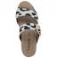 Naot Magic Wedge Slide White Leopard Suede (Women's) 2