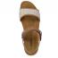 Naot Cecile Sandal Latte Brown Leather/ Sand Raffia (Women's) 2