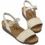 Naot Cecile Sandal Radiant Gold Leather/Blonde Raffia (Women's) 4