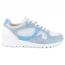 Naot Collins Sneaker White/ Blue Combo w/ White Laces (Women's) 1
