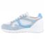 Naot Collins Sneaker White/ Blue Combo w/ White Laces (Women's) 2