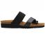 Naot Sia Slide Sandal Black with Black Elastic (Women's) 1