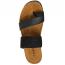 Naot Sia Slide Sandal Black with Black Elastic (Women's) 3